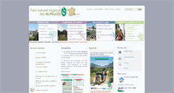 Desktop Screenshot of parc-alpilles.fr